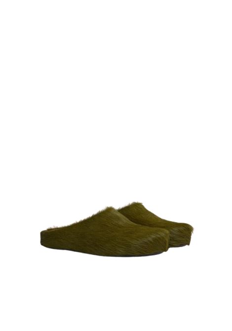sabot fussbett uomo verdi MARNI | SBMR000600 P412200V58